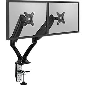 Dual-Monitorarm Vantage Office, bis 27 Zoll je Arm, je Arm 2-9 kg, höhen-/tiefenverstellbar, Neigungsfunktion, VESA, schwarz