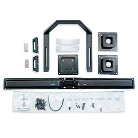 Dualmonitor-Befestigungsset Ergotron, Monitorgröße 17- 24', schwenkbar bis 360°, Tragkraft max. 16,4 kg