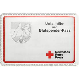 DURABLE Ausweishüllen, Maße: L 54 x B 86 mm, Sckeckkartenformat, 10 Stück