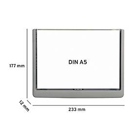 DURABLE Info-Display CLICK SIGN, 149 x 210 mm, graphit, 5 Stück