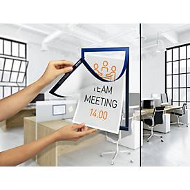 Durable Inforahmen Duraframe, DIN A4, 2 Stück, blau