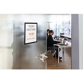 Durable Inforahmen Duraframe, DIN A4, 2 Stück, schwarz