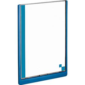 Durable informatiedisplay CLICK SIGN, 210 x 297 mm, blauw, 5 stuks