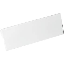 Durable Kennzeichnungstasche, Hard Cover, mit Falz, DIN A5 quer, B 210 x H 74 mm, transparent