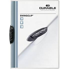 Durable Klemmmappe Swingclip, DIN A4, PP, mit Clip, schwarz