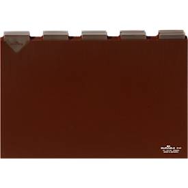 DURABLE Leitregister, DIN A4, Buchstaben A-Z, PVC, Tabbreite 40 mm