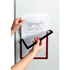 DURABLE Magnetrahmen DURAFRAME MAGNETIC, DIN A3, rot, 5 Stück