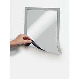 DURABLE Magnetrahmen DURAFRAME MAGNETIC, DIN A4, silber-metallic, 5 Stück
