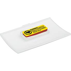 Durable Namensschilder Click Fold, 40 x 75 mm, Konvex, Magnet, 10 Stück