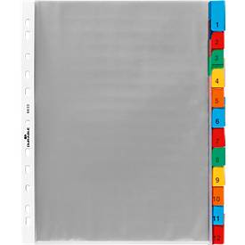 PP-Hüllenregister überbreit, diverse Ausführungen, einzeln