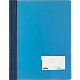 DURABLE Premium-Sichthefter, für DIN A4, Hart-PVC, 25 Stück, hellblau