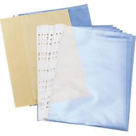 DURABLE Prospekthülle Business, DIN A5, oben offen, 100 Stück, glatt, klar