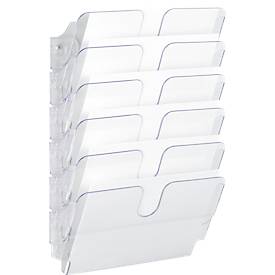 Prospektspender Flexiplus, wahlweise 2 oder 6 Spender, A4, quer