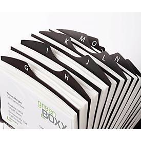 DURABLE Rollkartei VISIFIX, für 400 Karten, schwarz