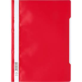 Durable Sichthefter, DIN A4, Polypropylen, 50 Stück, rot