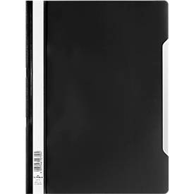 Durable Sichthefter, DIN A4, Polypropylen, 50 Stück, schwarz