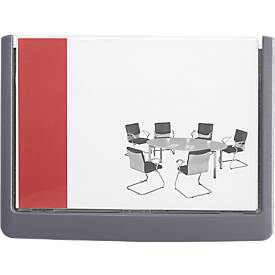 DURABLE Türschild CLICK SIGN, 149 x 105,5 mm, 5 Stück, graphit