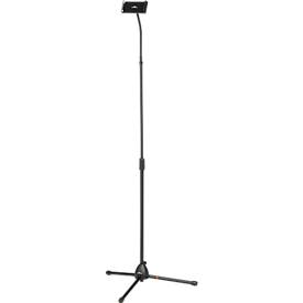DURABLE Twist Floor Tablet-Bodenständer, bis 13 Zoll, Kabeldurchführung, ausfahrbar, 700 - 1690 mm, schwarz