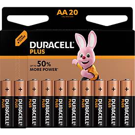 Image of DURACELL® Batterien Plus, Mignon AA, 1,5 V, 20 Stück