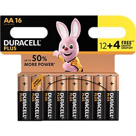 ® Batterie Plus Power, 1,5 V, wahlweise Micro AAA oder Mignon AA, 16 Stück