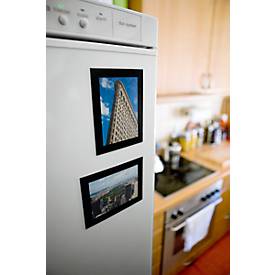 Duraframe® Magnetrahmen A6, selbstklebend, 2 St., schwarz