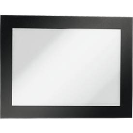 Duraframe® Magnetrahmen A6, selbstklebend, 2 St., schwarz