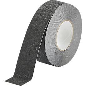 Duraline Antirutschband Grip, 15 m, selbstklebend, für Innen- und geschützten Außenbereich, 50 mm, schwarz