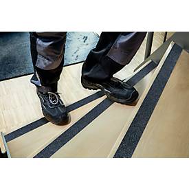 Duraline Antirutschband Grip, 15 m, selbstklebend, für Innen- und geschützten Außenbereich, 50 mm, schwarz