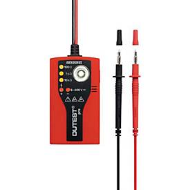 Durchgangs-/Leitungsprüfe r DUTEST® p.6-400 V AC/DC