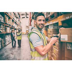 Durchsteckhalter, für Kartons, zur Warenkennzeichnung, 1000 Stück