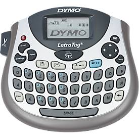 DYMO® Beschriftungsgerät Letra Tag® 100T QWERTZ, für Etikettenbreite 12 mm, 180 dpi, dt. Tastaturlayout, mit Papieretiketten
