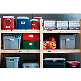 LabelWriter Hochleistungs-Etiketten, längere Haltbarkeit, aus Polypropylen