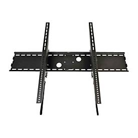 Eaton Tripp Lite Series Display TV LCD Wall Monitor Mount Tilt 60' to 100' TVs / EA / Flat-Screens - Klammer - Niedrigprofilmontage - für LCD-Display - Stahl - Schwarz - Bildschirmgröße: 152.4-254 cm (60'-100')