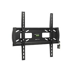 Eaton Tripp Lite Series Heavy-Duty Fixed Security Display TV Wall Mount for 32' to 55' TVs and Monitors, Flat or Curved Screens - Klammer - für Flachbildschirm - verriegelbar - Stahl - Schwarz - Bildschirmgröße: 94.1-178 cm (32'-55')