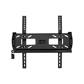 Eaton Tripp Lite Series Heavy-Duty Fixed Security Display TV Wall Mount for 32' to 55' TVs and Monitors, Flat or Curved Screens - Klammer - für Flachbildschirm - verriegelbar - Stahl - Schwarz - Bildschirmgröße: 94.1-178 cm (32'-55')