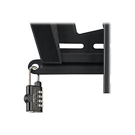 Eaton Tripp Lite Series Heavy-Duty Tilt Security Display TV Wall Mount for 37' to 80' TVs and Monitors, Flat or Curved Screens - Klammer - für Flachbildschirm - verriegelbar - Stahl - Schwarz - Bildschirmgröße: 94-203 cm (37'-80')