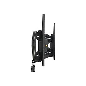 Eaton Tripp Lite Series Heavy-Duty Tilt Security Display TV Wall Mount for 37' to 80' TVs and Monitors, Flat or Curved Screens - Klammer - für Flachbildschirm - verriegelbar - Stahl - Schwarz - Bildschirmgröße: 94-203 cm (37'-80')
