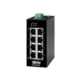 Eaton Tripp Lite series Unmanaged Industrial Gigabit Ethernet Switch 8-Port - 10/100/1000 Mbps, DIN Mount - Switch - unm