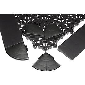 Ecken für Bodenrost Yoga Rost®, schwarz, 4 Stück