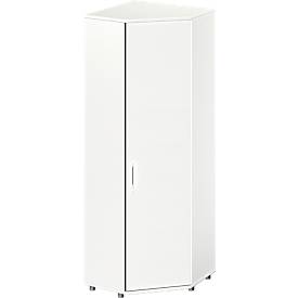 Eckschrank TETRIS WOOD, 5/6 OH, B 800 x H 1910/2270 mm, Höhe inkl. Gleiter