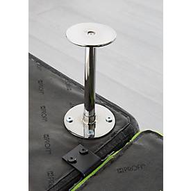 Ecksessel Wall In, schwarz