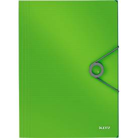 Eckspannermappe Leitz Solid, Format DIN A4, für bis zu 150 Blatt, hellgrün