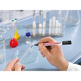 edding 8015F laboratory Marker, 0,75 mm, 10 Stück, schwarz