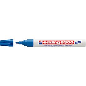 edding 8300 industry permanent marker, blau, 10 Stück