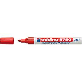 edding 8750 industry paint marker, rot, 1 Stück