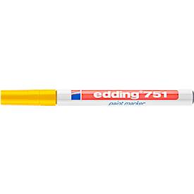 EDDING Lackmarker 751, 1-2 mm, gelb, 1 Stück