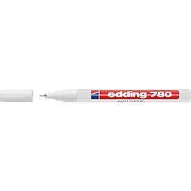EDDING Lackmarker 780, 0,8 mm, weiß, 1 Stück