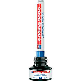 EDDING Permanent Marker 3000, 4 Stück, farbig sortiert