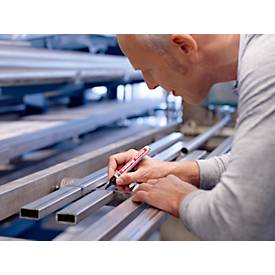 EDDING Permanent Marker 3000, 4 Stück, farbig sortiert