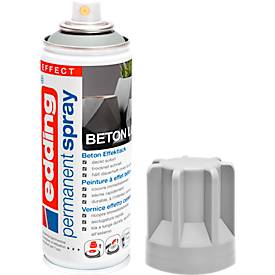 edding Spray 5200, 200 ml, Premium-Acryllack matt, Sprühbreite ca. 50-60 mm, betoneffekt